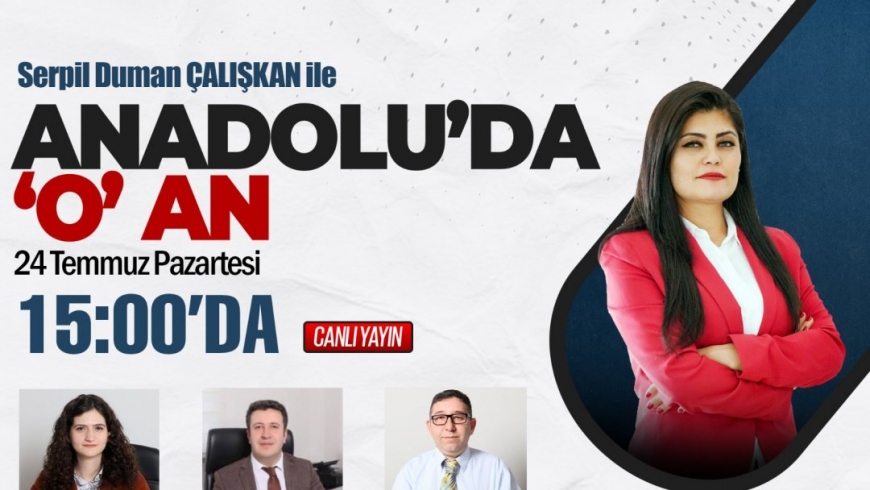 İnşaat Mühendisliği Bölümü Anadolu Net TV' de